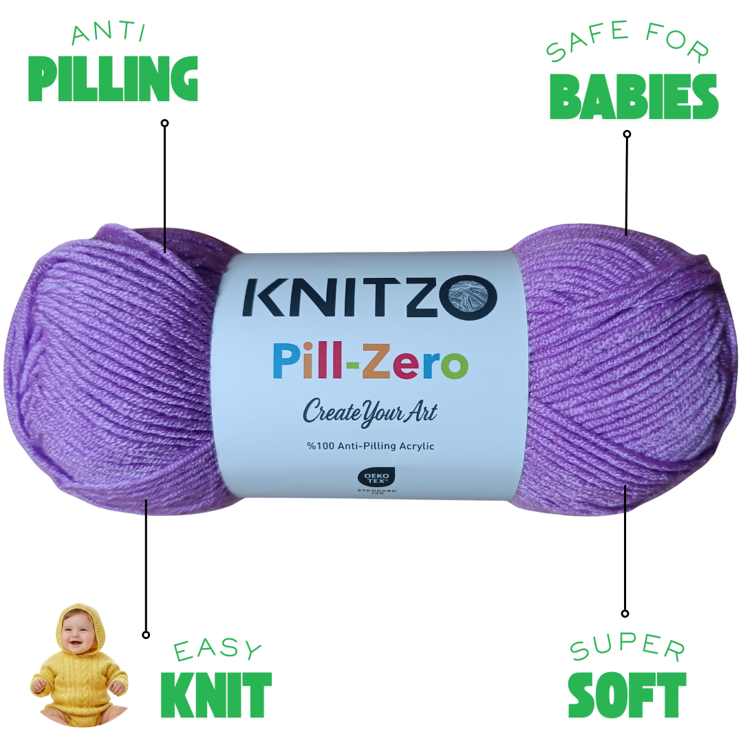 Pill-Zero | Anti-Pilling Acrylic Yarn