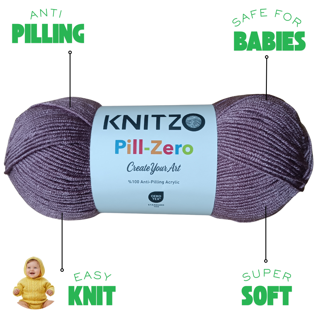 Pill-Zero | Anti-Pilling Acrylic Yarn