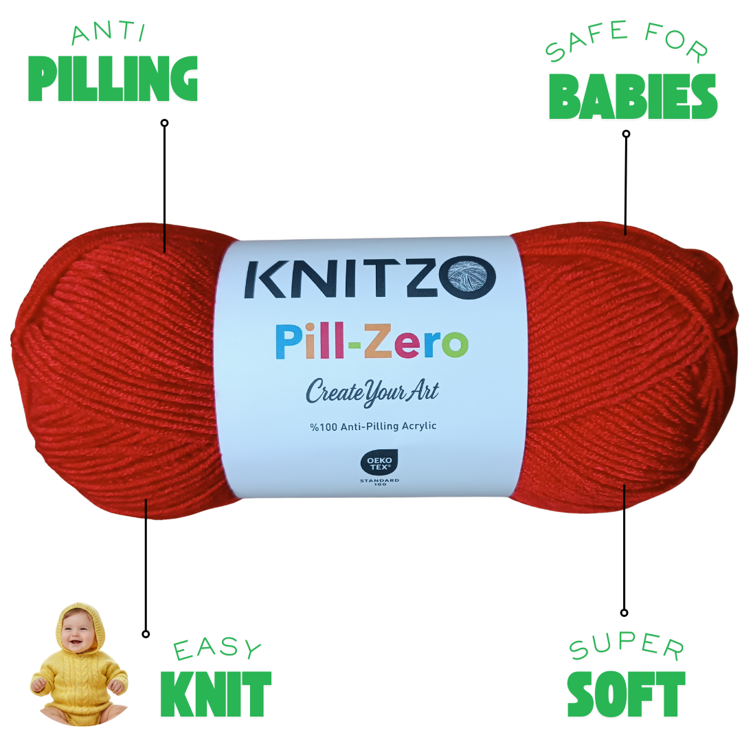 Pill-Zero | Anti-Pilling Acrylic Yarn