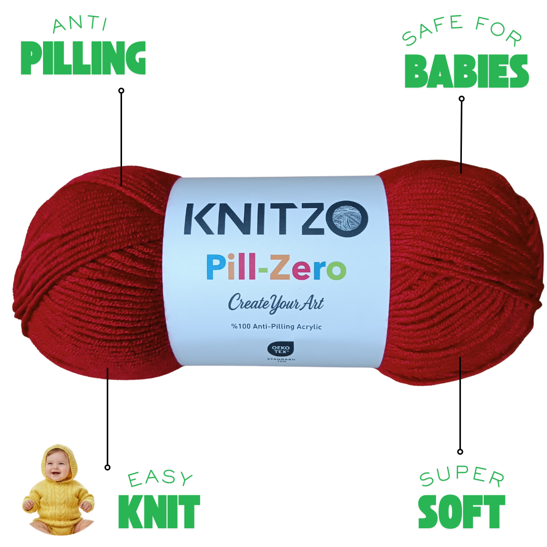 Pill-Zero | Anti-Pilling Acrylic Yarn