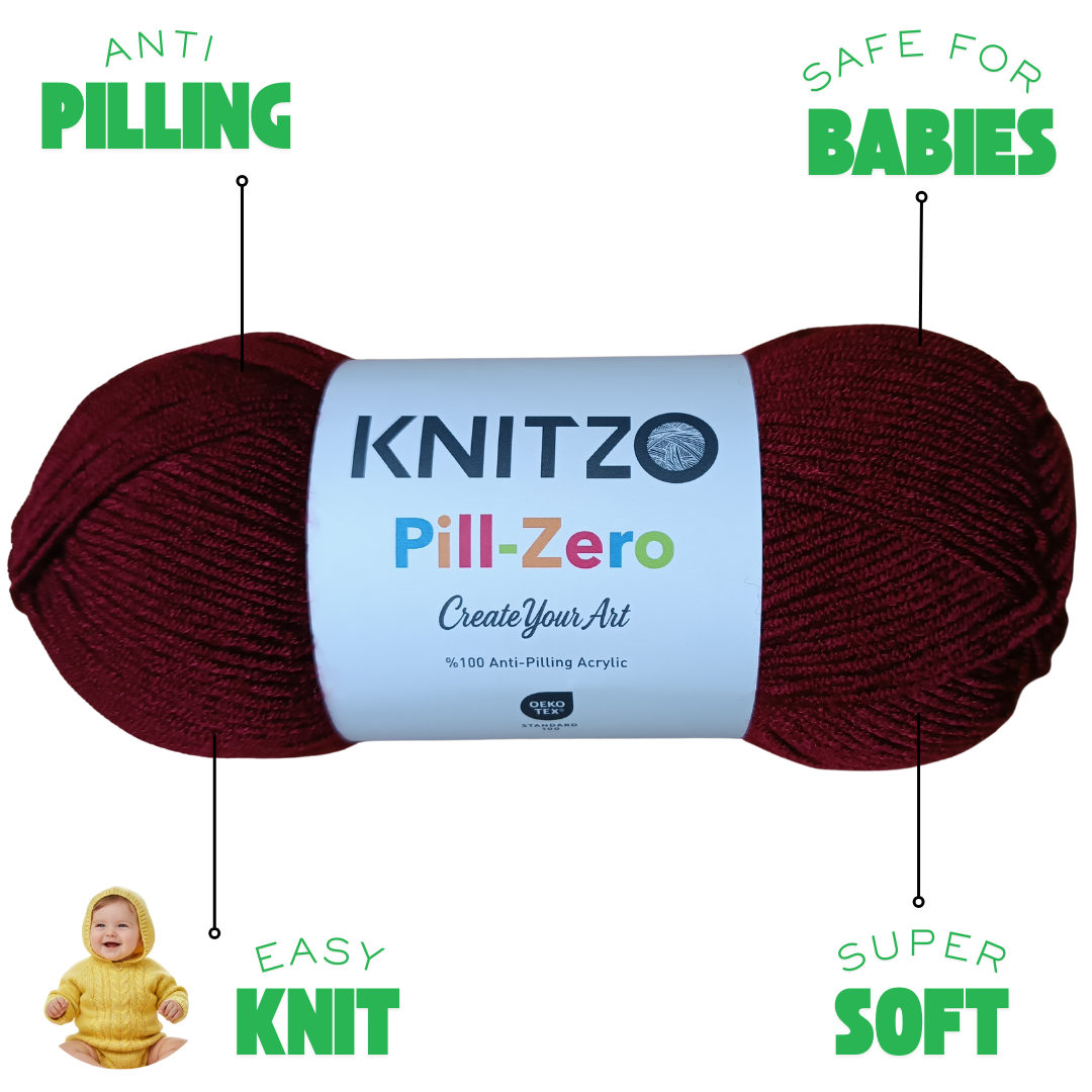 Pill-Zero | Anti-Pilling Acrylic Yarn