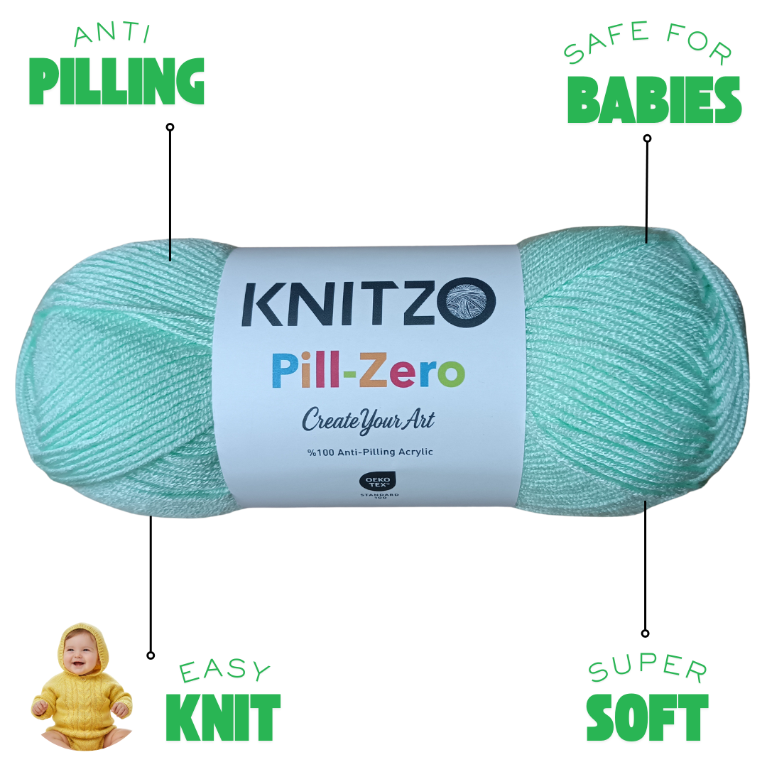 Pill-Zero | Anti-Pilling Acrylic Yarn