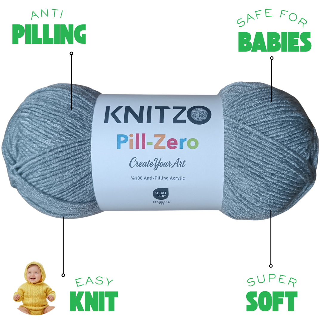 Pill-Zero | Anti-Pilling Acrylic Yarn