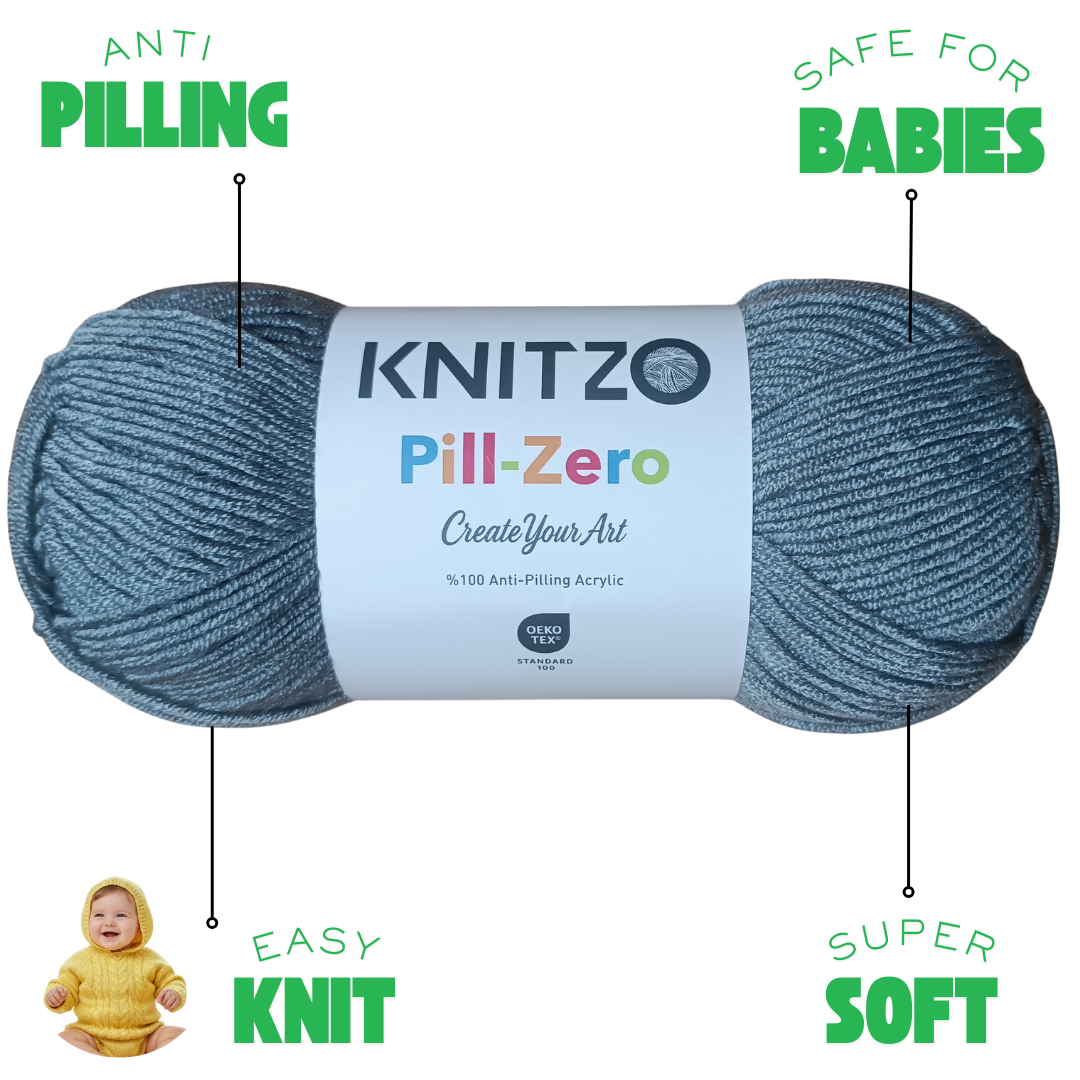 Pill-Zero | Anti-Pilling Acrylic Yarn