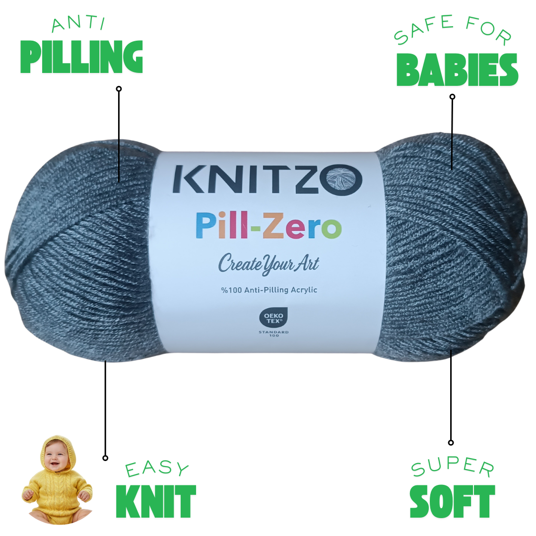 Pill-Zero | Anti-Pilling Acrylic Yarn