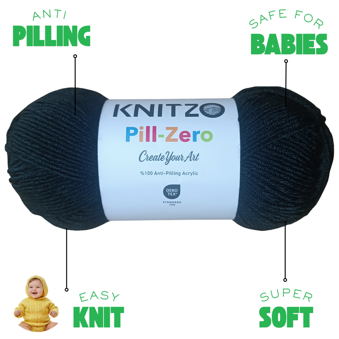 Pill-Zero | Anti-Pilling Acrylic Yarn