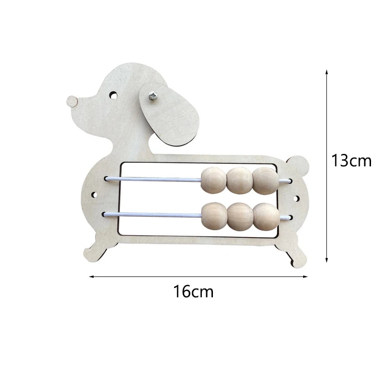 Busy Board Accessories DIY Toys Wooden Parts Montessori Educational Toy For Kids Children Activity Sensory Busyboard Accessories