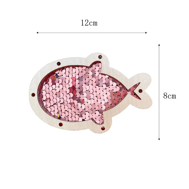 Montessori Busy Board DIY Wood Accessories Early Ball Calculation Bulldozer Castle Helicopter Educational Toy For Children Gifts
