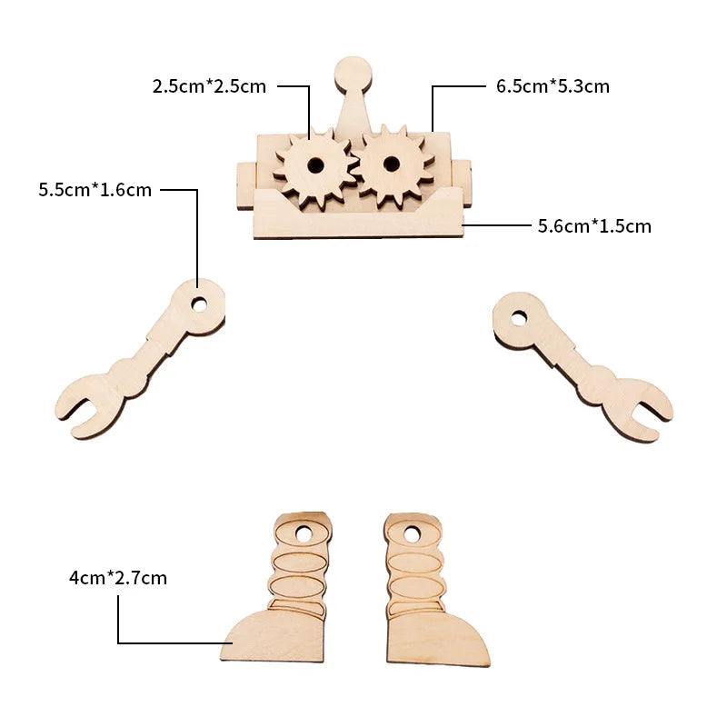 Early DIY Montessori Busy Board Wooden Toy Accessory Educational Toy Unlock Sensory Educational Toy Wooden Game for Children
