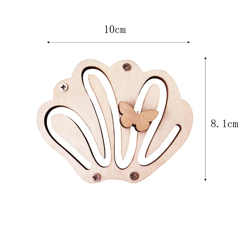 Busy Board Diy Accessories Montessori Early Education Toys Kids Activity Busyboard Material Teaching  Wooden Game 2-6 Years Old