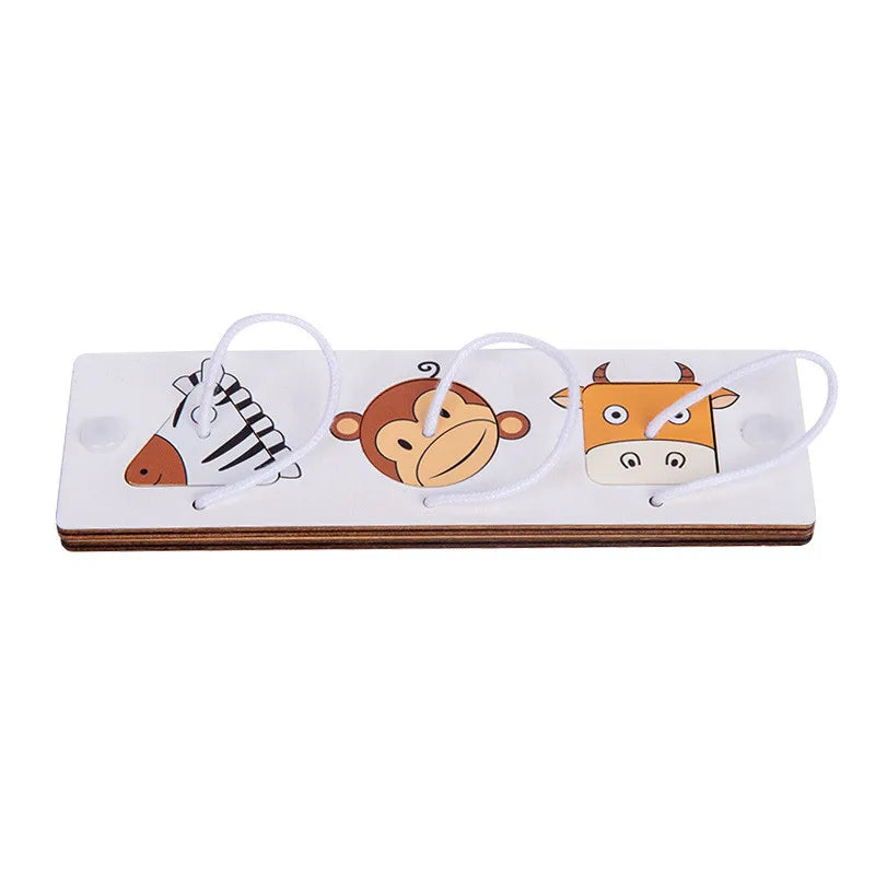 DIY Montessori Busy Board Wooden Accessories Hand Pulled Wheel Gear Drum Car Board Castle Early Educational Toy For Childre Gift