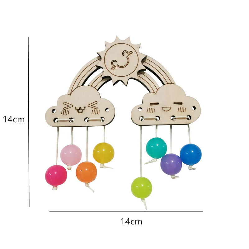 Busy Board Accessories DIY Toys Wooden Parts Montessori Educational Toy For Kids Children Activity Sensory Busyboard Accessories
