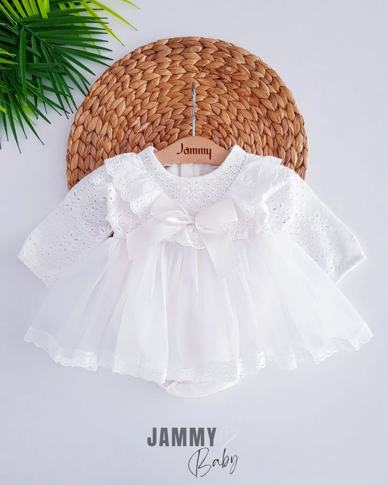 Arya Lace Bodysuit-jurk - WIT