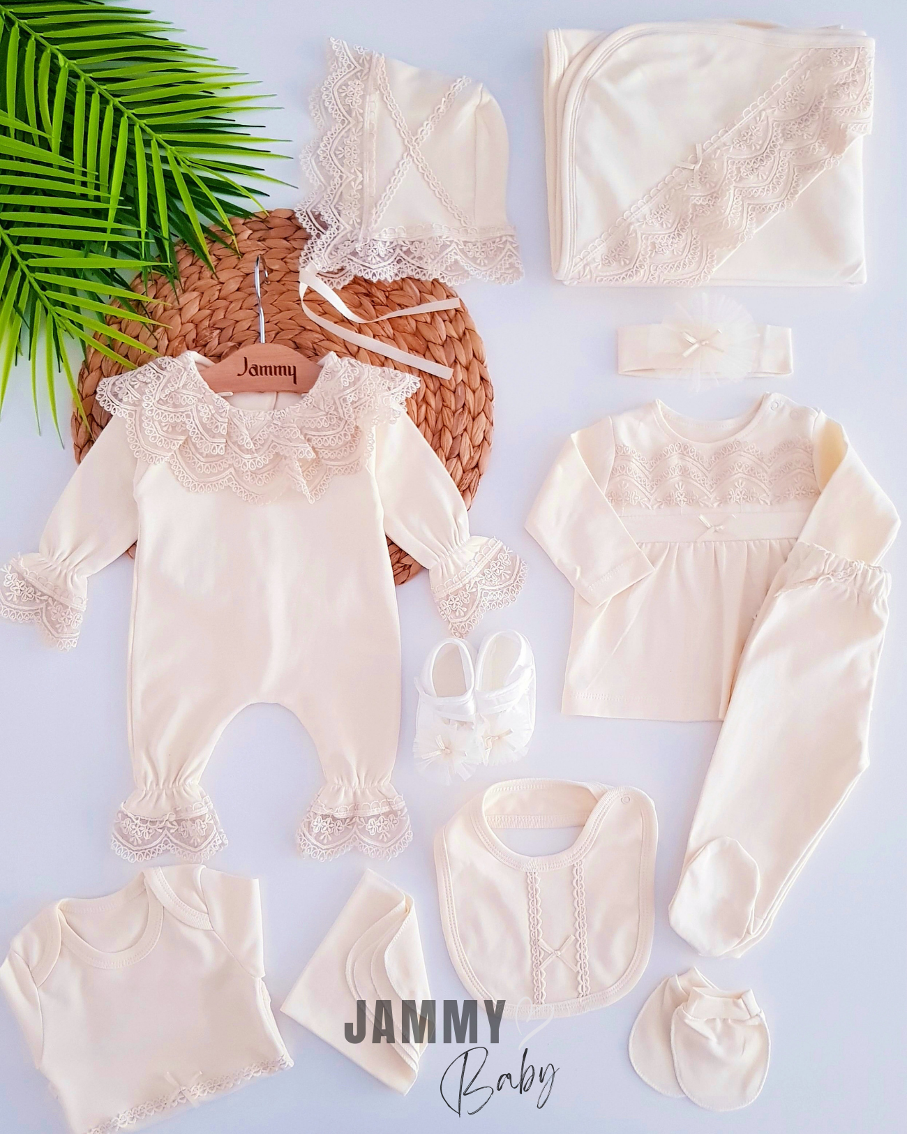 Carmen 11-delige newbornset - NATUURLIJK