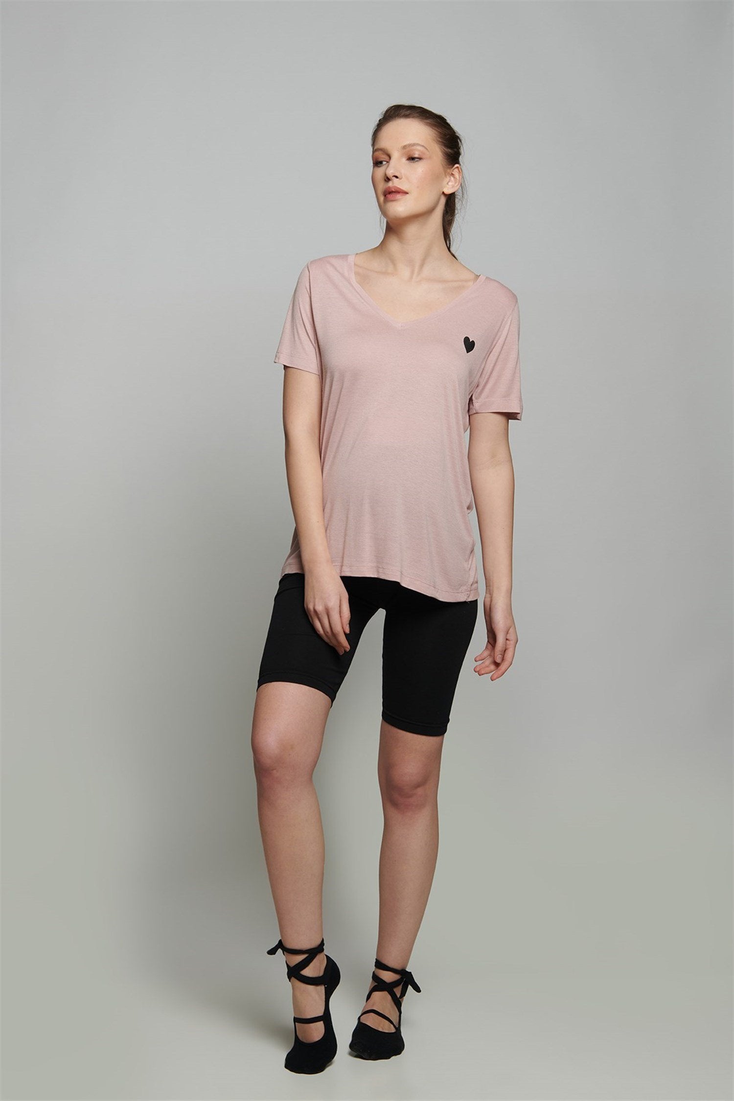 Carmen Zwangerschapsset met shorts - POEDER