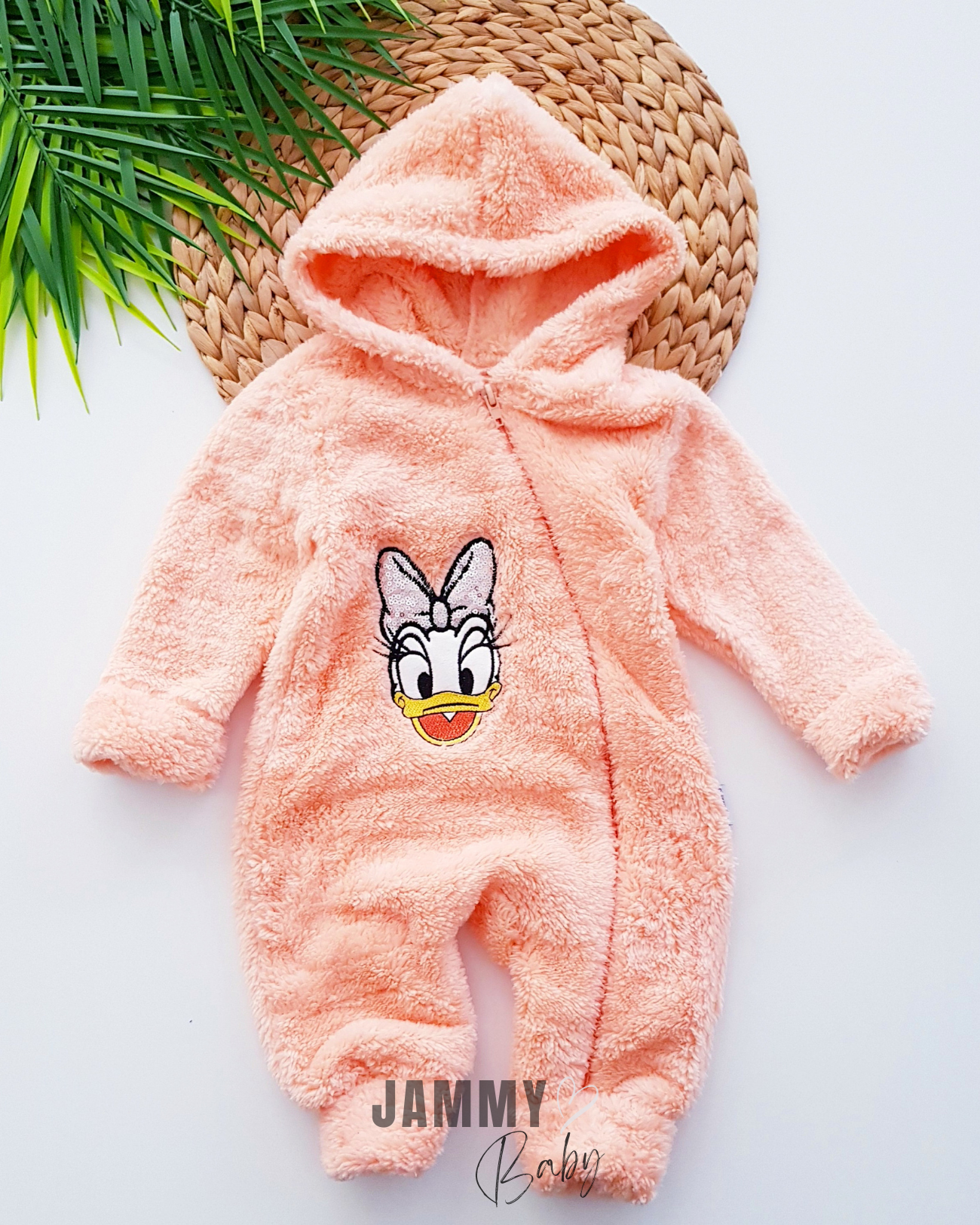 Daisy Duck Peluş Kapşonlu Tulum-SOMON
