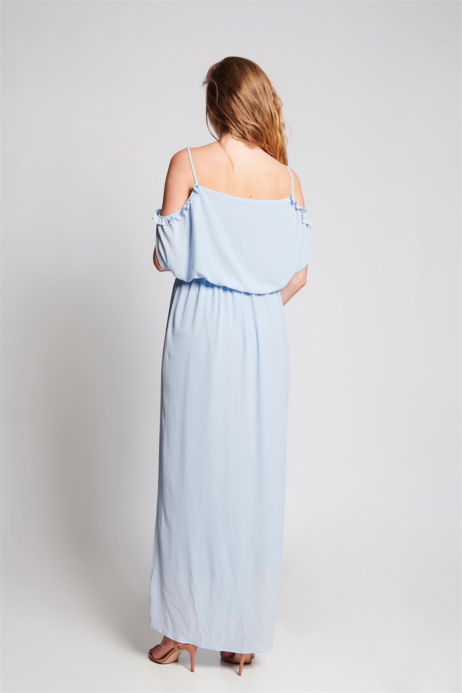 Diana Zwangerschapsjurk - BLAUW