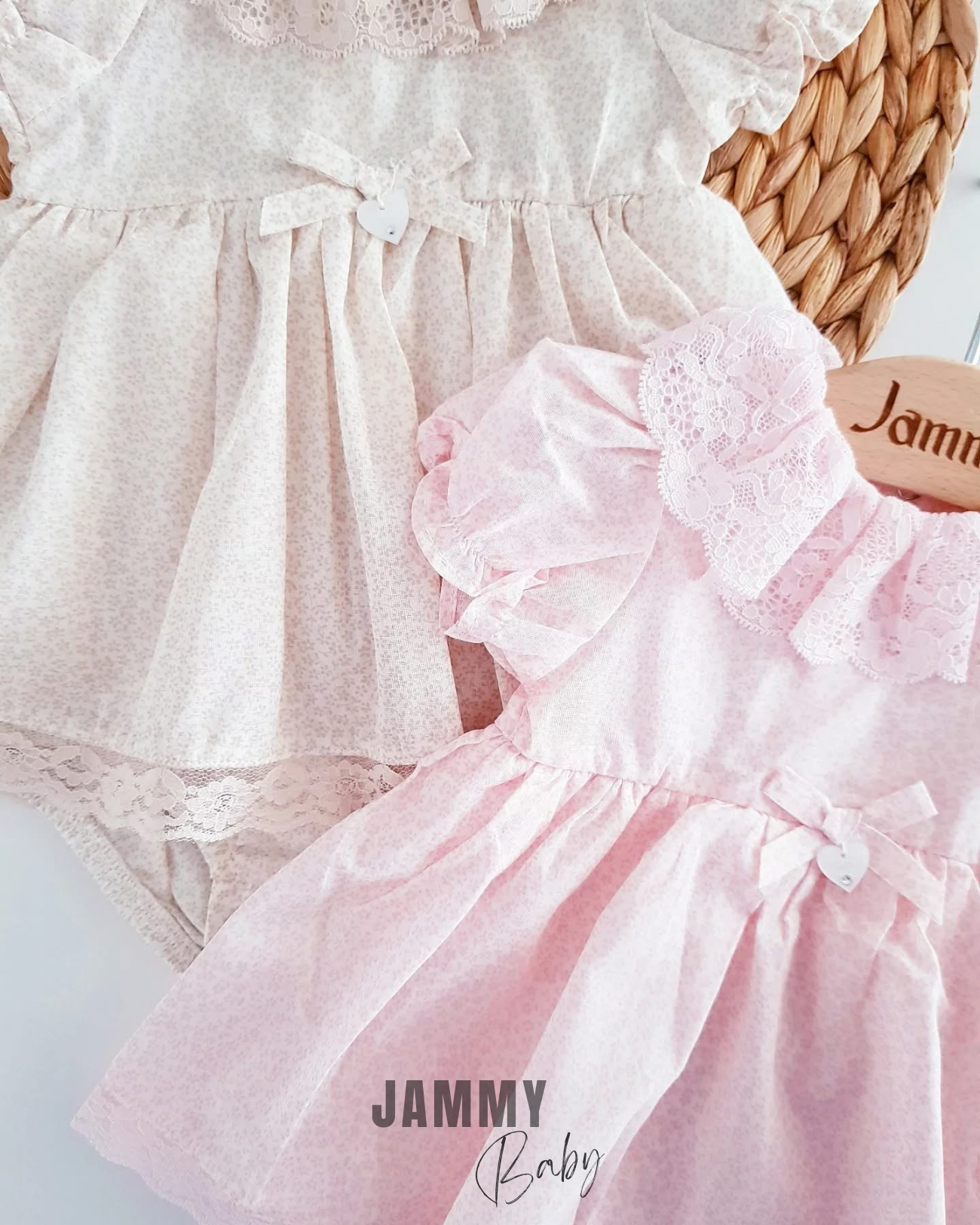 Linda Tiny Çiçek Desenli Bodysuit Elbise-PUDRA