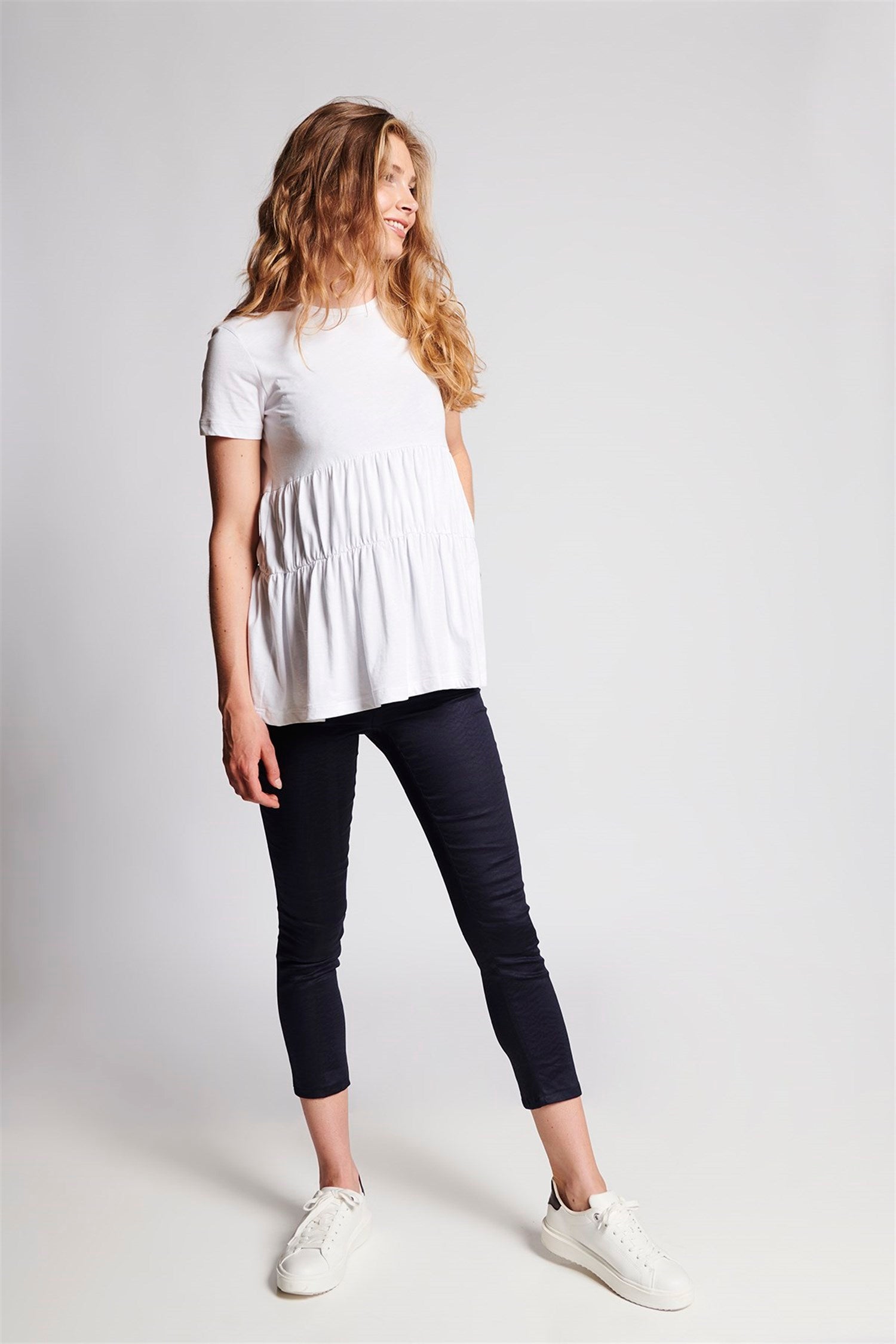 Lucas Zwangerschaps skinny broek - DONKERBLAUW