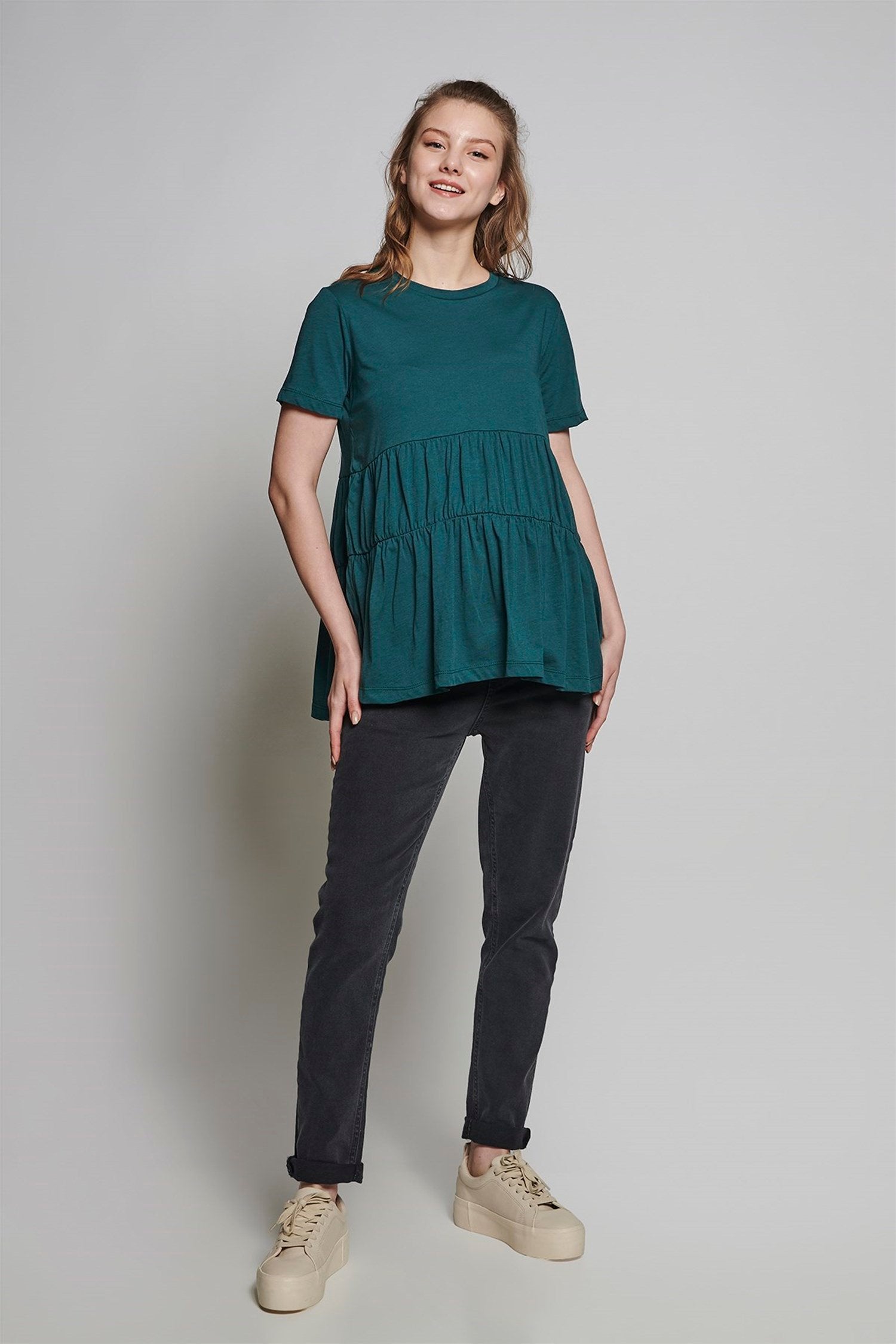 Luce Zwanger T-shirt - GROEN
