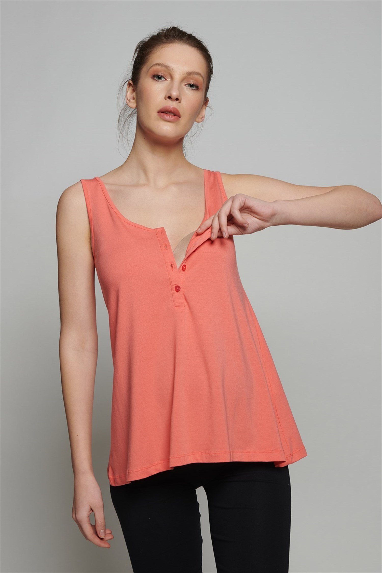 Marcel Zwangere Tanktop - ROZE