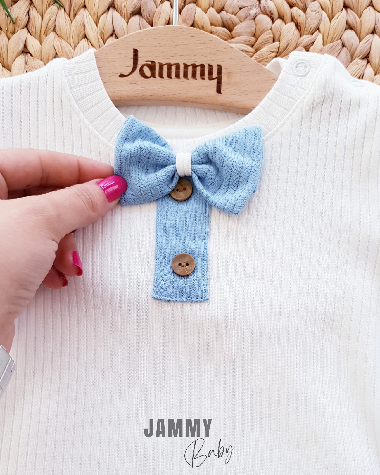 Mickey Atlet Şort Salopette & Body Set-MAVİ