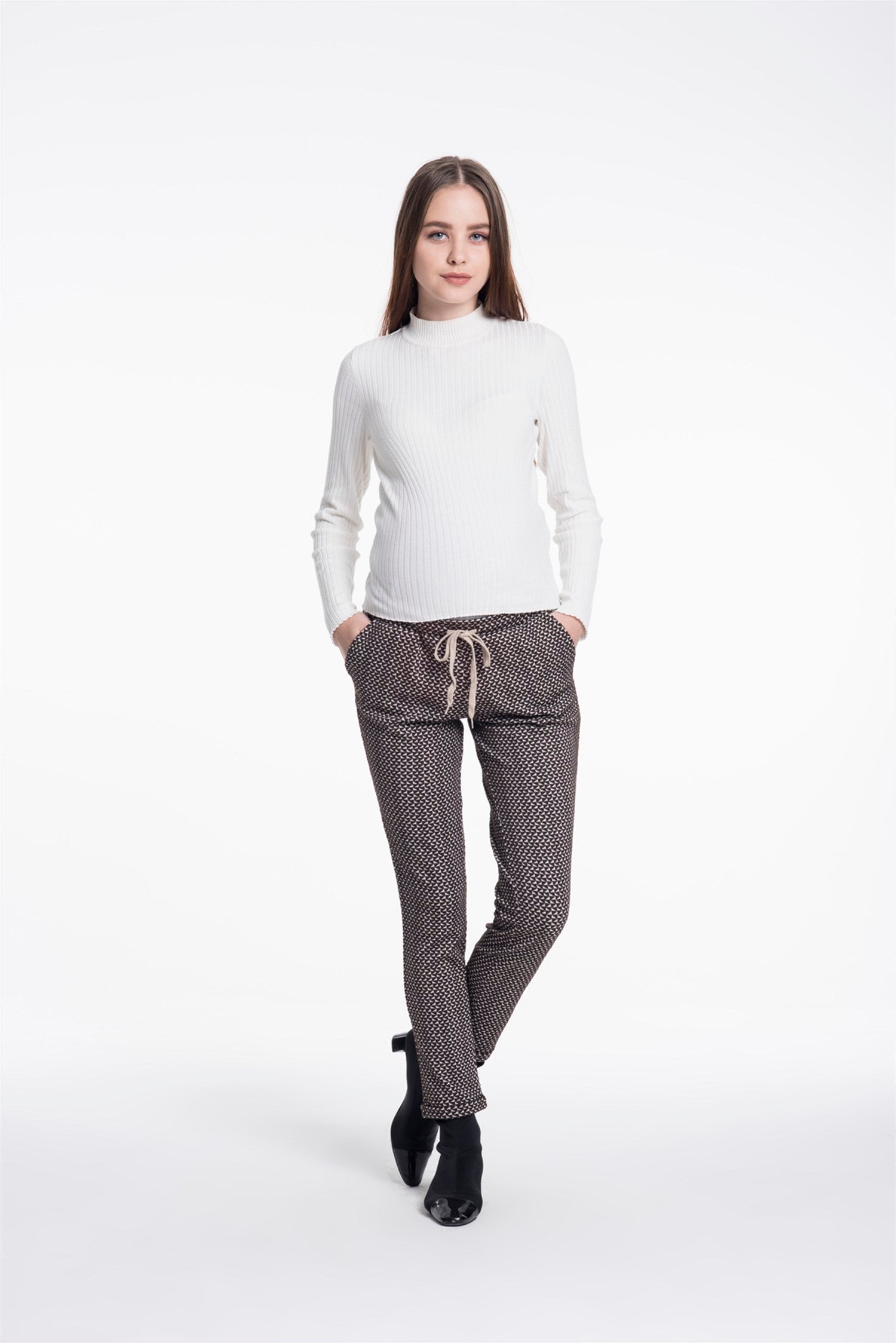 Frisse broek - BRUIN