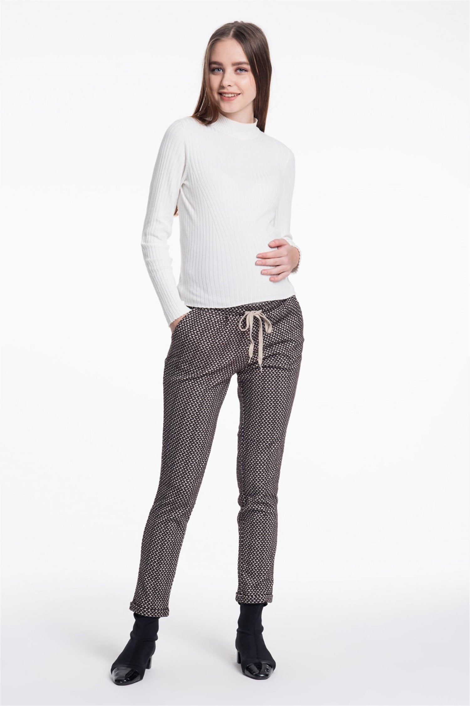 Frisse broek - BRUIN