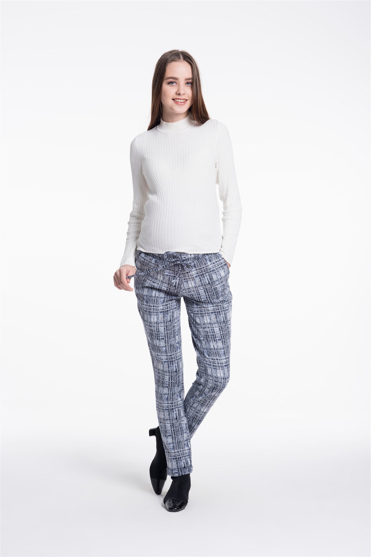 Misty Broek - BLAUW