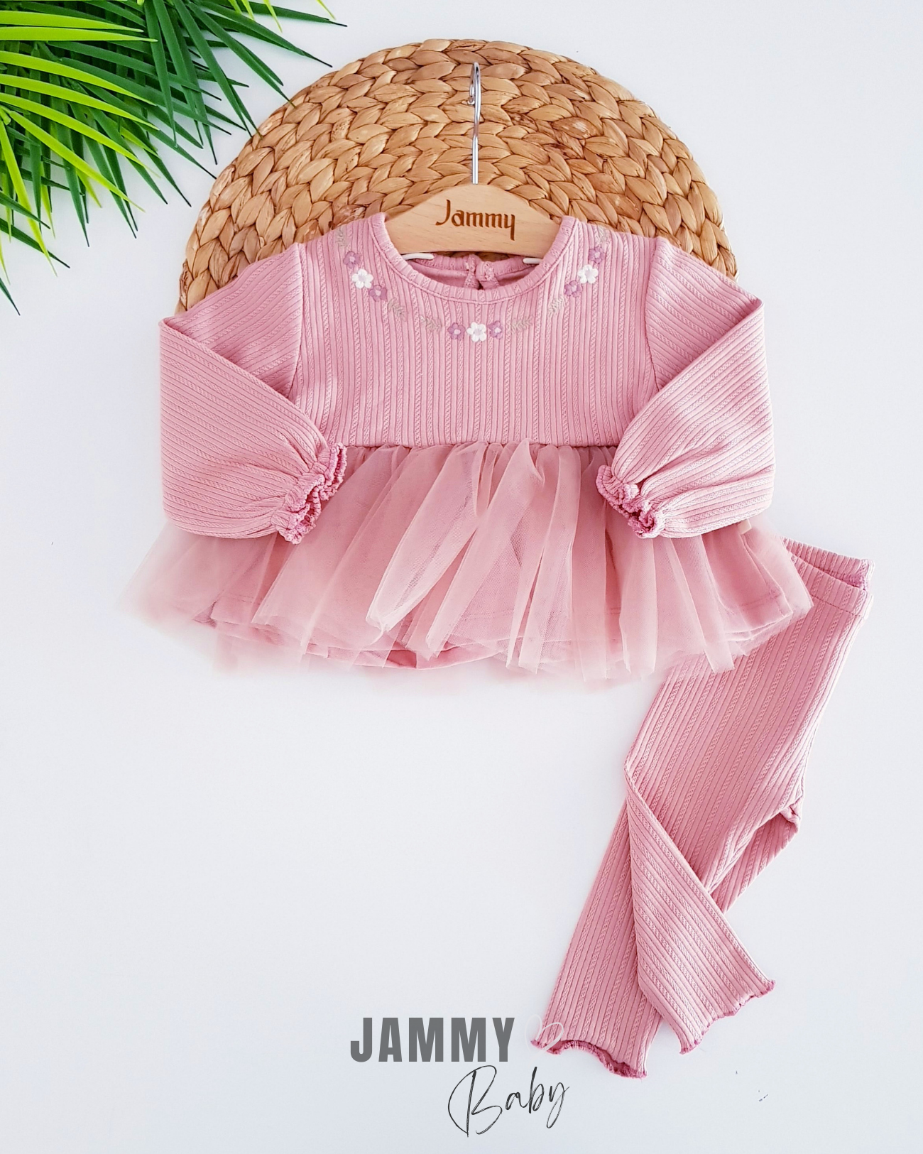 Mono Tutu Tayt 2 Parça Set-DRY ROSE