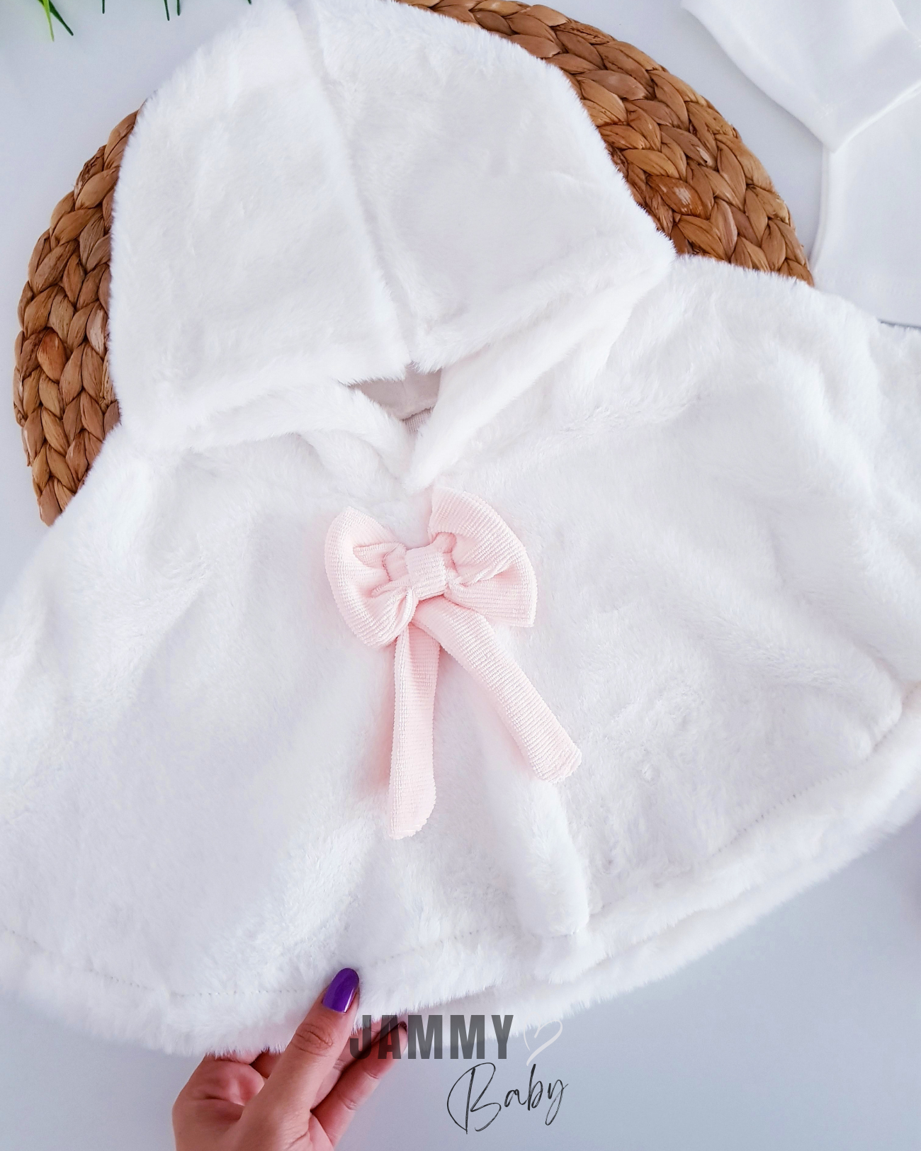 Ensemble de 3 capes en peluche-SAUMON