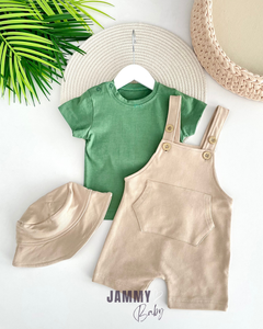 Ensemble salopette/body Rex Bucket Hated-VERT
