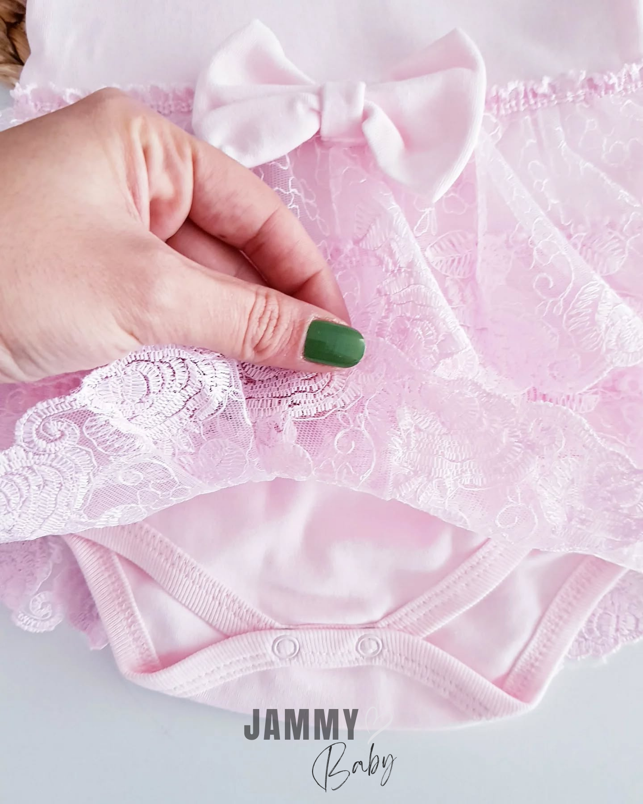 Sindy Katmanlı Dantel Bodysuit Elbise Takımı-PEMBE