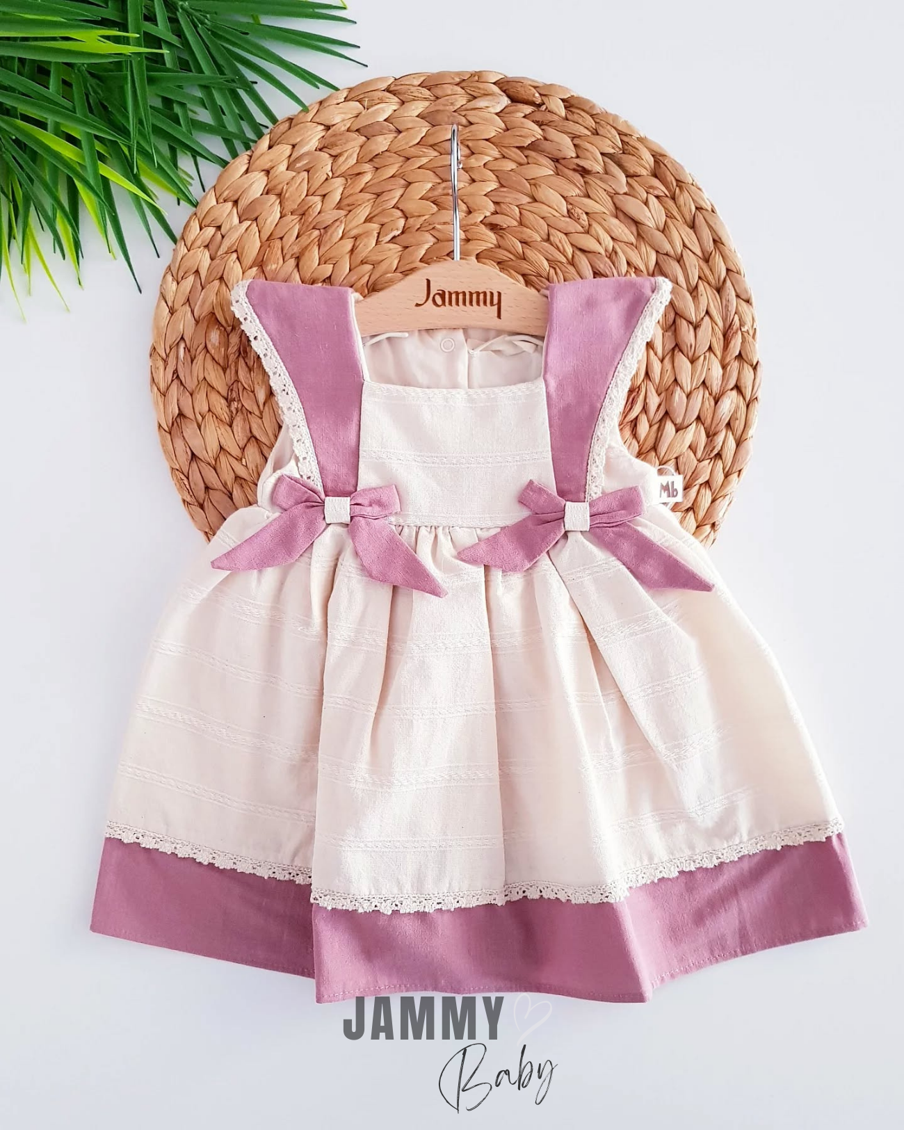Verona Fiyonk Detaylı Elbise-DRY ROSE